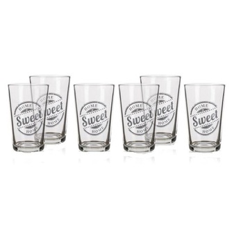 Set 6 pahare sticla Banquet Home 230 ml Set 6 pahare sticla Banquet Home 230 ml