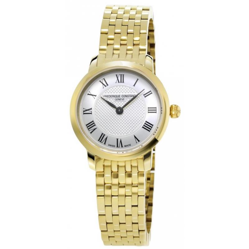 Ceas Lux de dama Frederique Constant Slimline Mini, Auriu