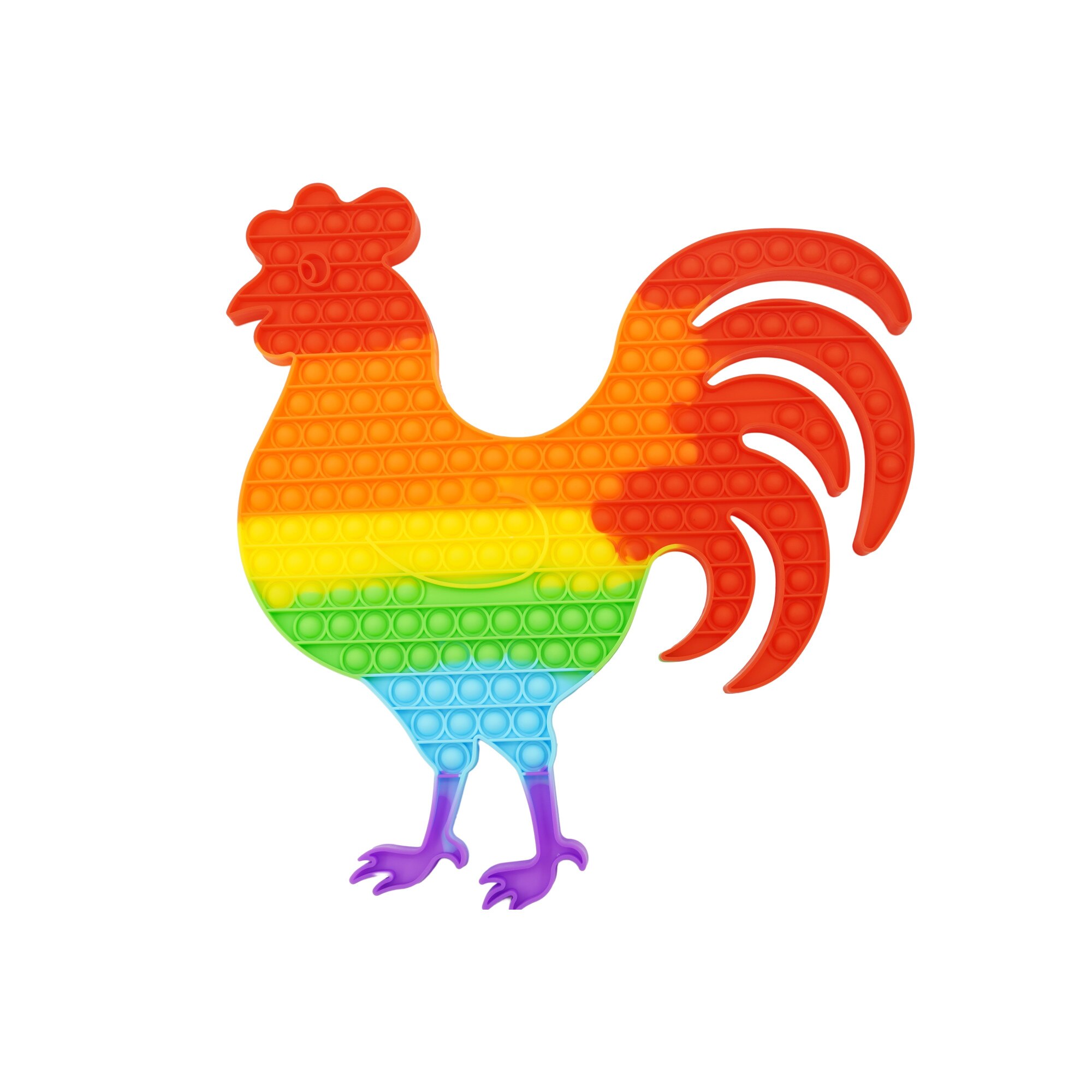 Jucarie antistres din silicon, Flippy, Pop It Now and Flip It, Cocos, Multicolor