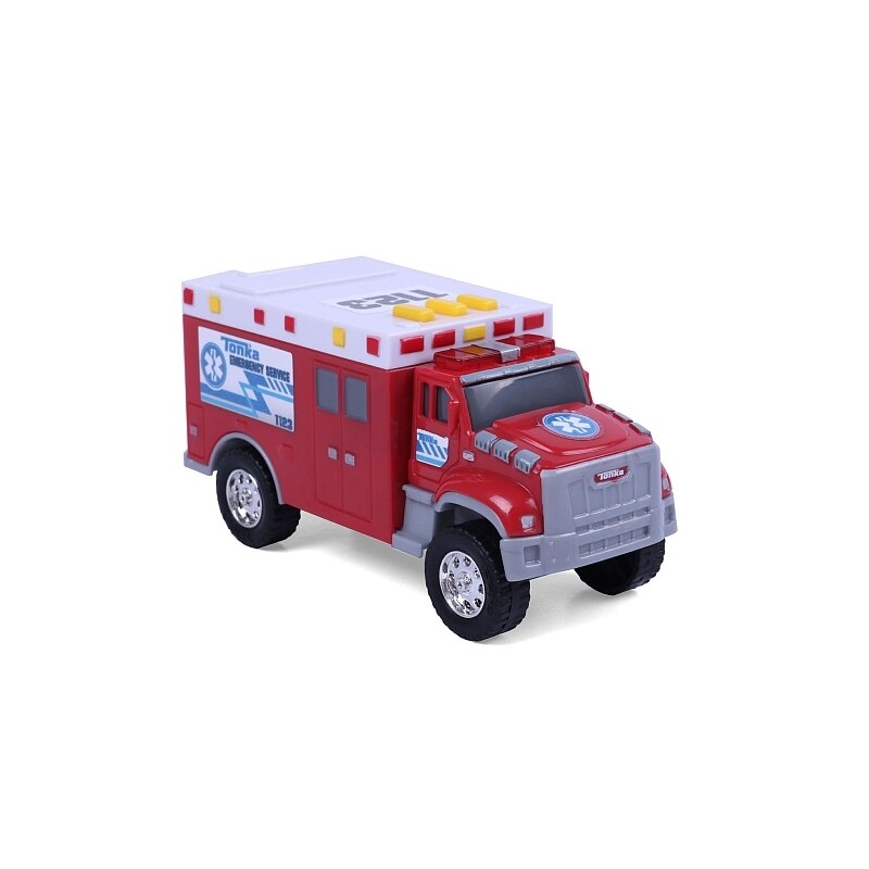 Jucarie interactiva vehicul interventie cu lumini si sunete - Vehicul ambulanta Tonka