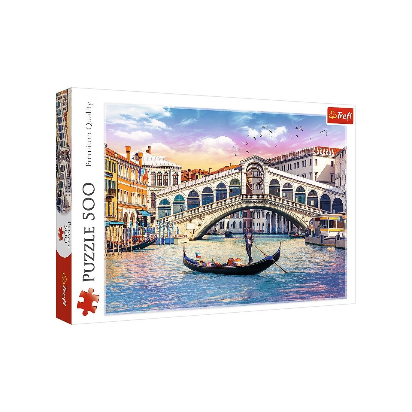 Puzzle Trefl Rialto Bridge Venetia, 500 de piese