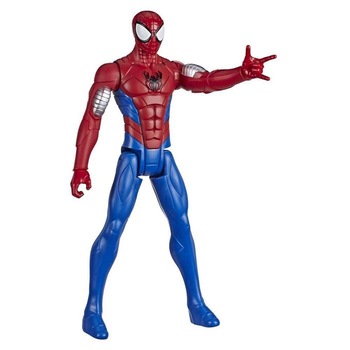 Figurina SpiderMan Titan Web Warriors Armored SpiderMan 30 cm Figurina SpiderMan Titan Web Warriors Armored SpiderMan 30 cm