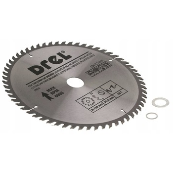 Disc circular vidia, 60 dinti, 250 mm, Drel Disc circular vidia, 60 dinti, 250 mm, Drel