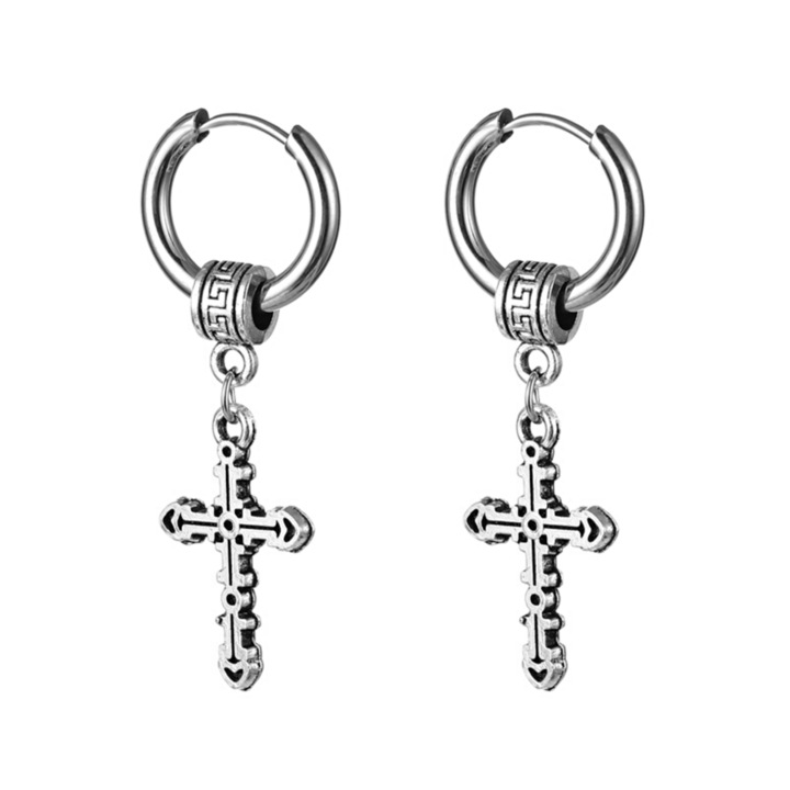 Cercei eleganti din Inox Nevermore Culoare argintiu