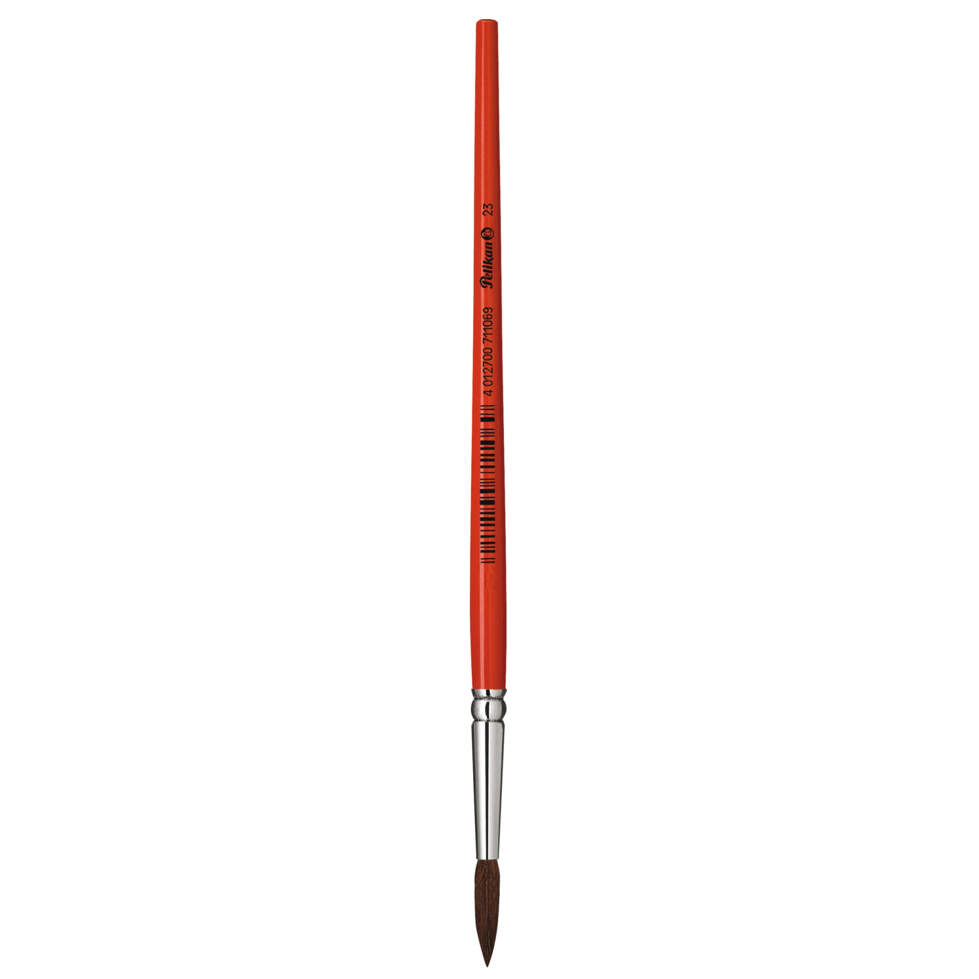 Pensula 23 cu Varf Rotund, Marimea 6, Maner Lacuit