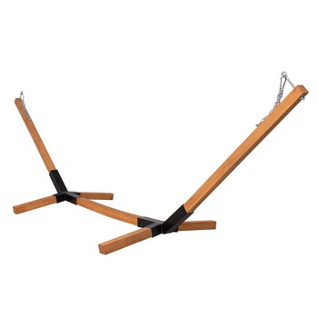 Suport Cadru din Lemn pentru Hamac, 310x88 cm, 150kg, culoare maro Suport Cadru din Lemn pentru Hamac, 310x88 cm, 150kg, culoare maro