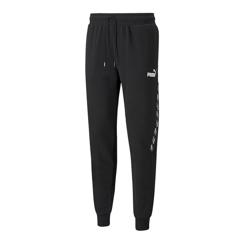 Pantaloni Puma Power Tape 589416-01, Barbati, Negru