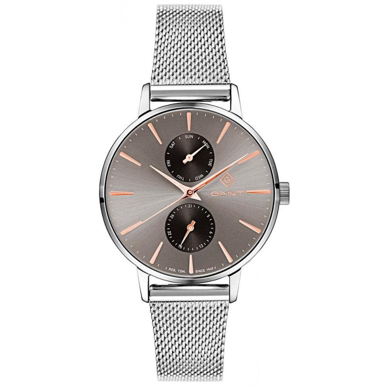 Ceas Lux de dama Gant Park Avenue Day Date, Argintiu