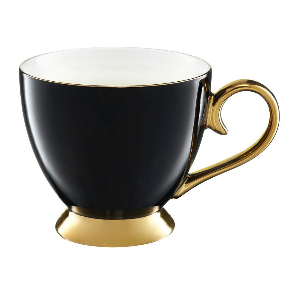 Cana de portelan Ambition 400ml negru Royal
