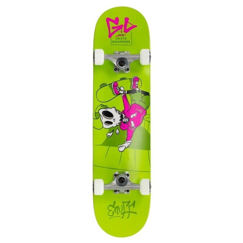 Skateboard, Enuff, Skully, Verde, 78.7 x 19.7 cm