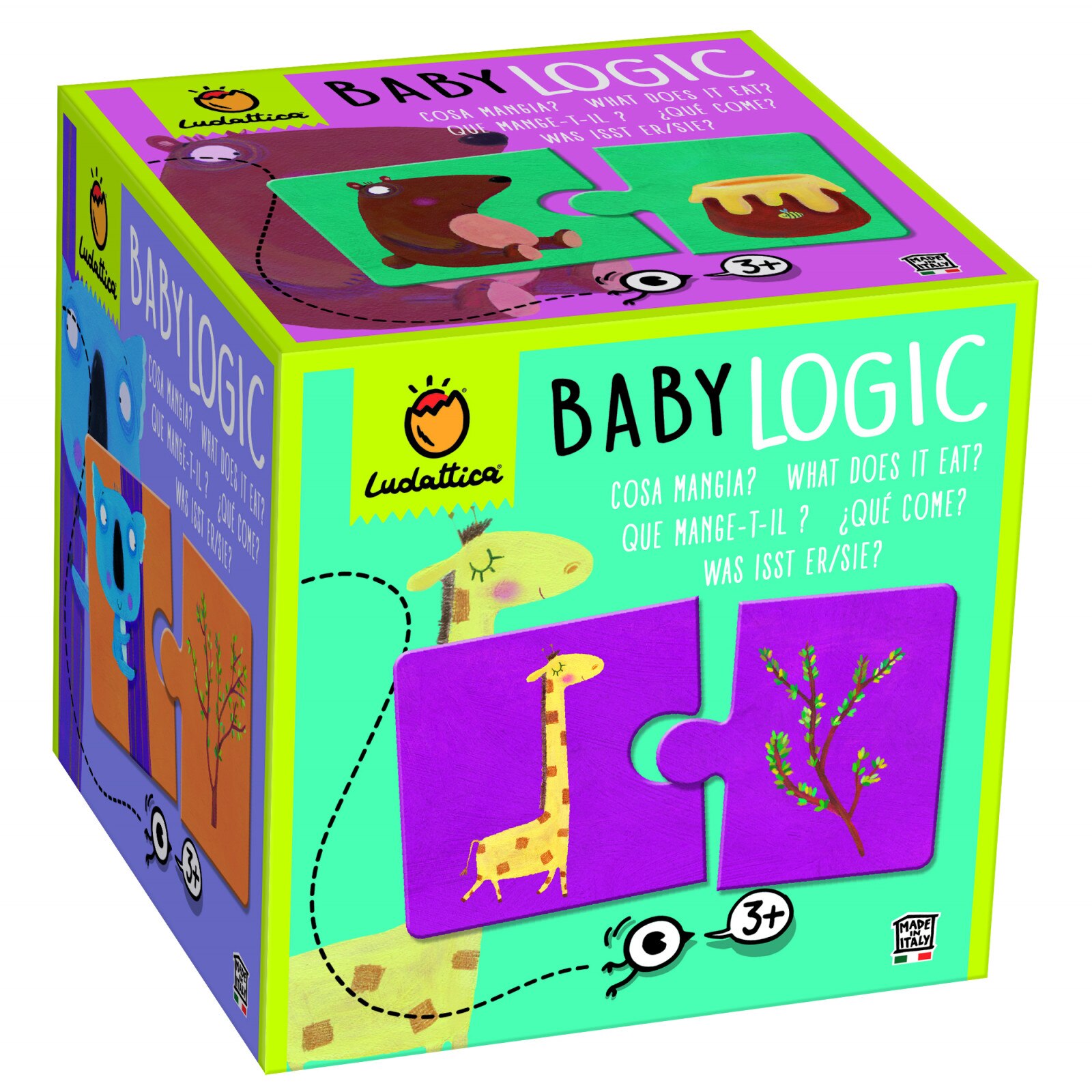 Puzzle, Baby Logic, CE MANANCA?, Carton