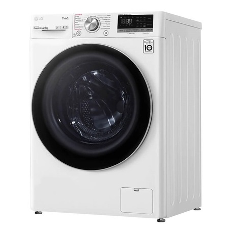Masina de spalat rufe LG F4WV709S1E, 9 kg, Clasa A, 1400 rpm, TurboWash 360™, Steam, SmartThinQ™, Alb