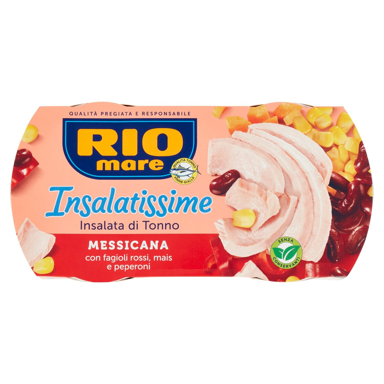 Set Salata de Ton cu Amestec Mexican Rio mare, 2x160g, 320 g