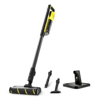 Aspirator vertical Karcher VC 4s Cordless Plus, 220 W, 60 minute autonomie, filtru HEPA 12, perie activa pentru suprafete dure Aspirator vertical Karcher VC 4s Cordless Plus, 220 W, 60 minute autonomie, filtru HEPA 12, perie activa pentru suprafete dure