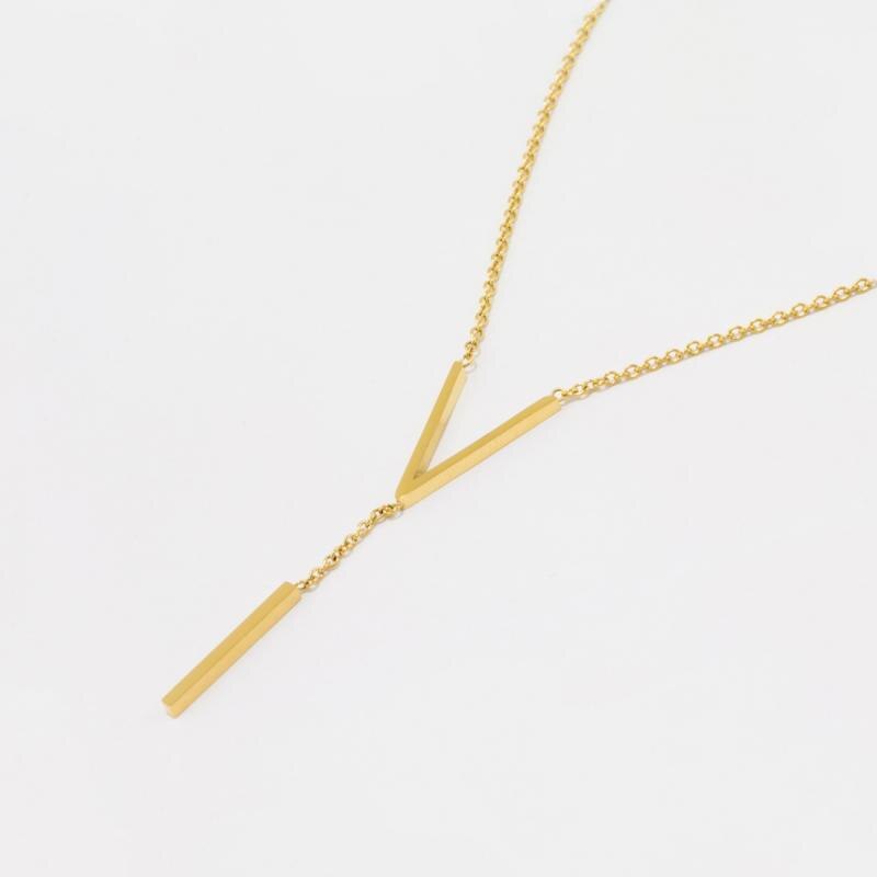 Colier Storm Trima-V Gold 9980809 / GD, Otel inoxidabil, Auriu