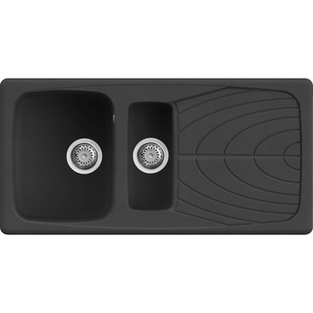 Chiuveta din granit Elleci Master 475 Nero G40 Granitek