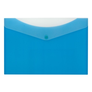 Mapa Zola®din plastic, cu un singur compartiment partial transparent, inchidere cu capsa, albastru, 29.7 x 21 cm Mapa Zola®din plastic, cu un singur compartiment partial transparent, inchidere cu capsa, albastru, 29.7 x 21 cm