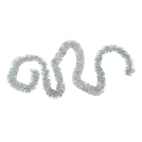 Beteala Craciun, Flippy, argintie, marimea 2 m x 5 cm, material folie PVC, interior-exterior