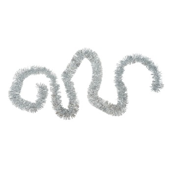 Beteala Craciun, Flippy, argintie, marimea 2 m x 5 cm, material folie PVC, interior-exterior Beteala Craciun, Flippy, argintie, marimea 2 m x 5 cm, material folie PVC, interior-exterior