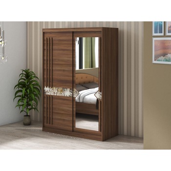 Dressing Atena AT-3, Nuc, 150x215x59 cm, Usi culisante Dressing Atena AT-3, Nuc, 150x215x59 cm, Usi culisante