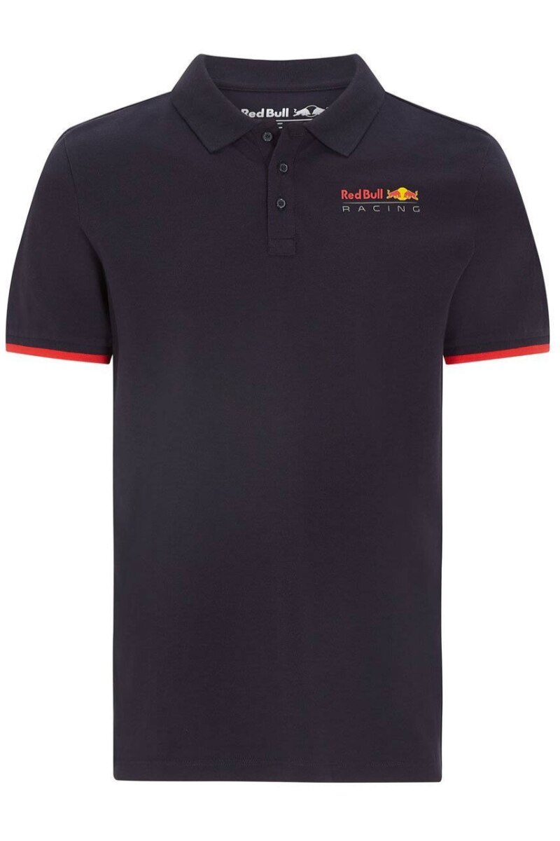 Tricou polo Red Bull Racing F1, Bumbac, Bleumarin, Bleumarin