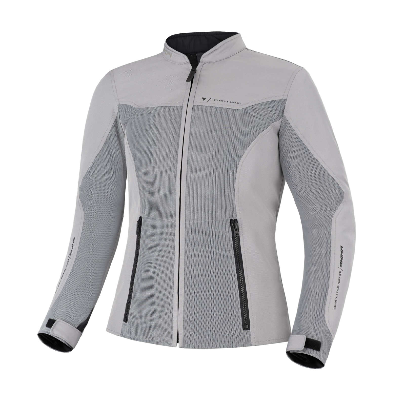 Geaca moto textil SHIMA OPEN AIR JKT Lady, gri, XL