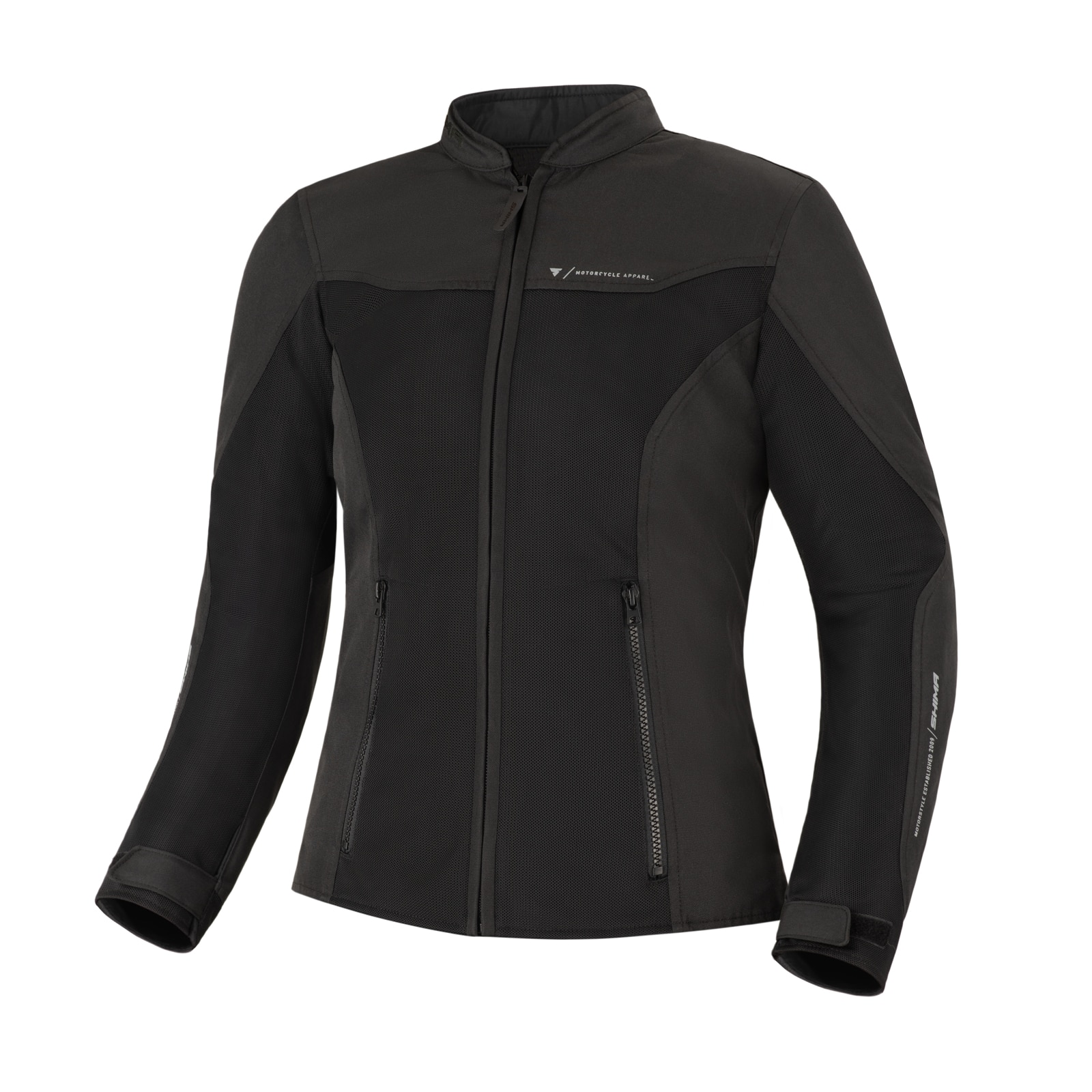 Geaca moto textil SHIMA OPEN AIR JKT Lady, negru, L