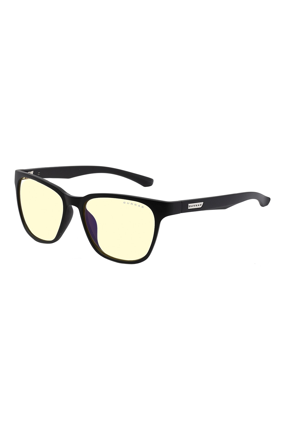 Gunnar, Ochelari pantos unisex cu detaliu logo, Negru, 54-16-142 Standard