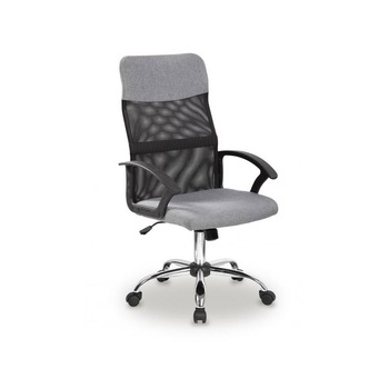 Scaun Rotativ de Birou Bigshot BS8267GR, Ajustabil pe Inaltime, 2 Brate, Dimensiune 104 x 46 x 45.5 cm, Gri Scaun Rotativ de Birou Bigshot BS8267GR, Ajustabil pe Inaltime, 2 Brate, Dimensiune 104 x 46 x 45.5 cm, Gri