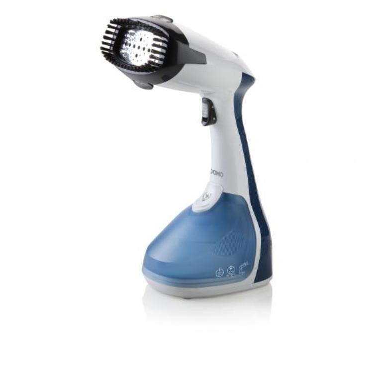 Aparat de calcat vertical cu abur DOMO DO7056S, 1640 W, rezervor apa 250 ml, Albastru