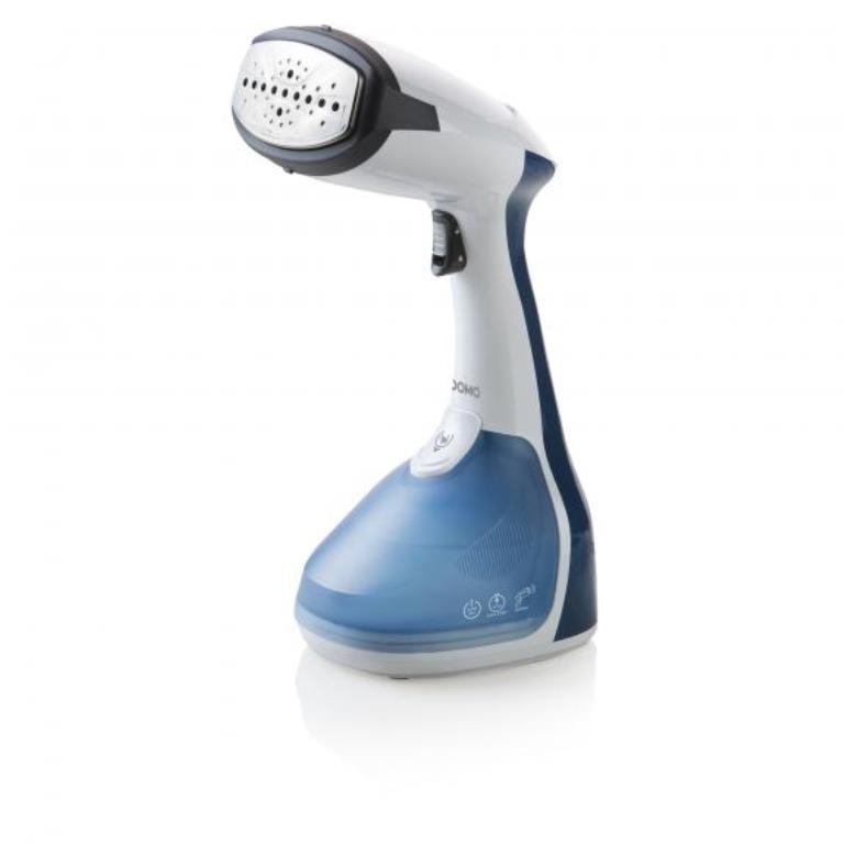 Aparat de calcat vertical cu abur DOMO DO7056S, 1640 W, rezervor apa 250 ml, Albastru