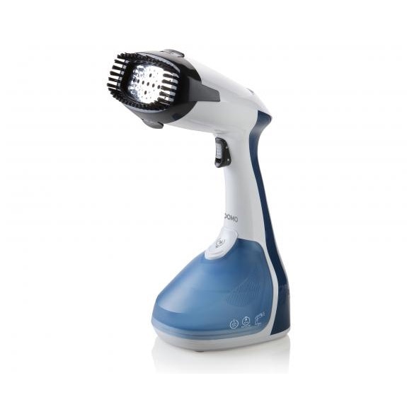 Aparat de calcat vertical cu abur DOMO DO7056S, 1640 W, rezervor apa 250 ml, Albastru