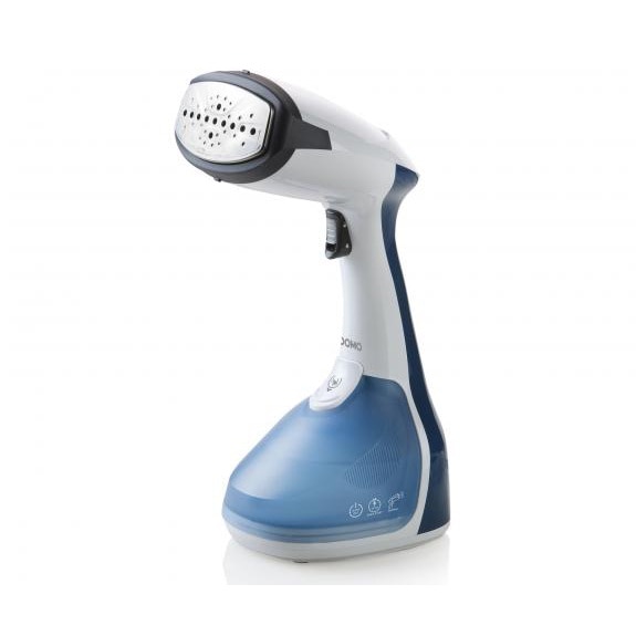 Aparat de calcat vertical cu abur DOMO DO7056S, 1640 W, rezervor apa 250 ml, Albastru