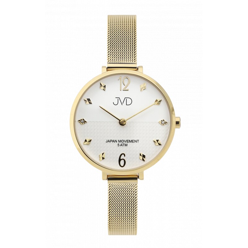 Ceas de dama JVD J4169.3, Auriu