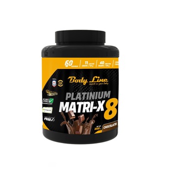 Proteine masa musculara rapida - Platinium Matri-X 8, 3.0 Kg, ciocolata Proteine masa musculara rapida - Platinium Matri-X 8, 3.0 Kg, ciocolata