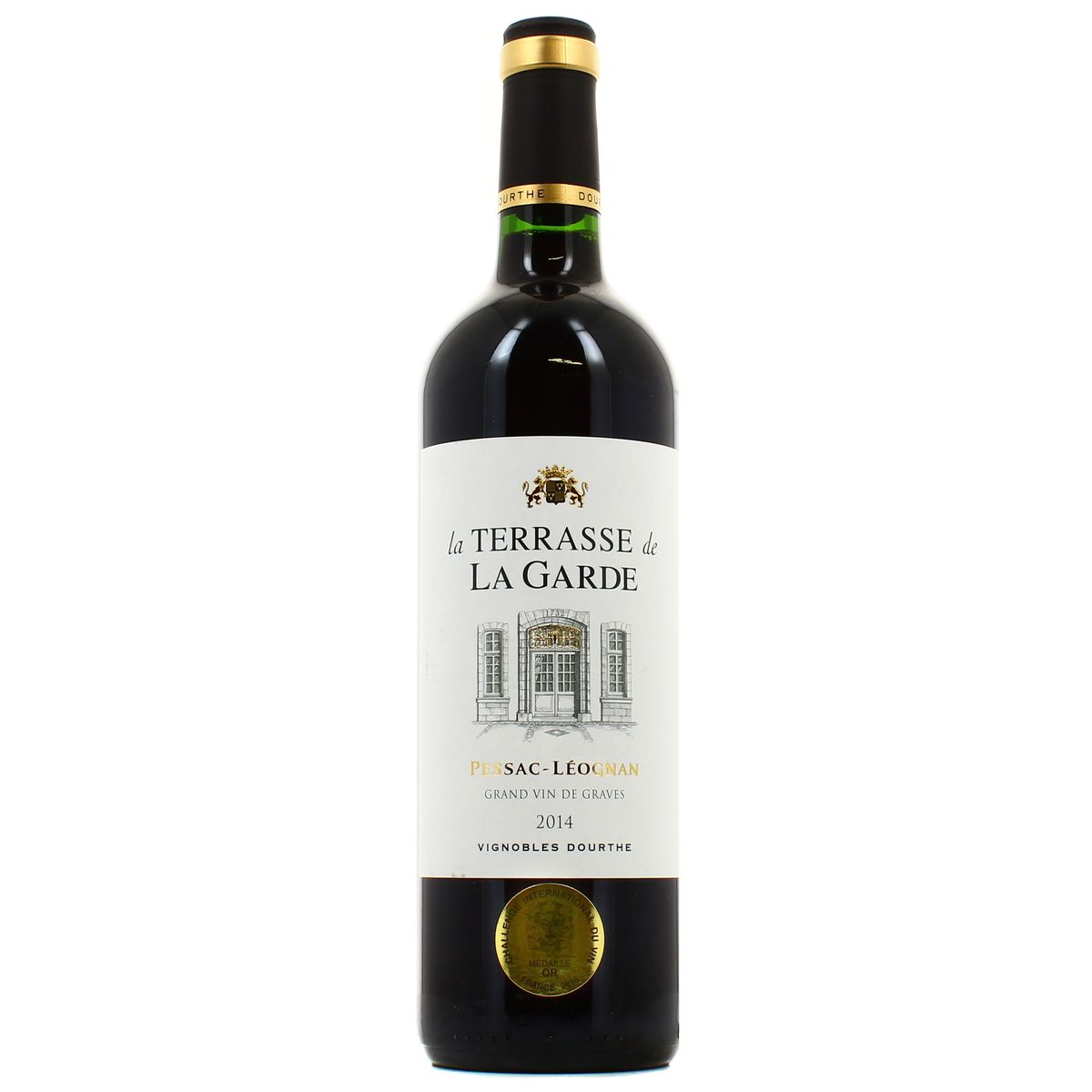 Vin la Terrasse de la Garde, Pessac-Leognan sec, 13 % alcool, 0.75 l