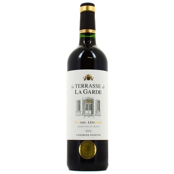 Vin la Terrasse de la Garde, Pessac-Leognan sec, 13 % alcool, 0.75 l Vin la Terrasse de la Garde, Pessac-Leognan sec, 13 % alcool, 0.75 l