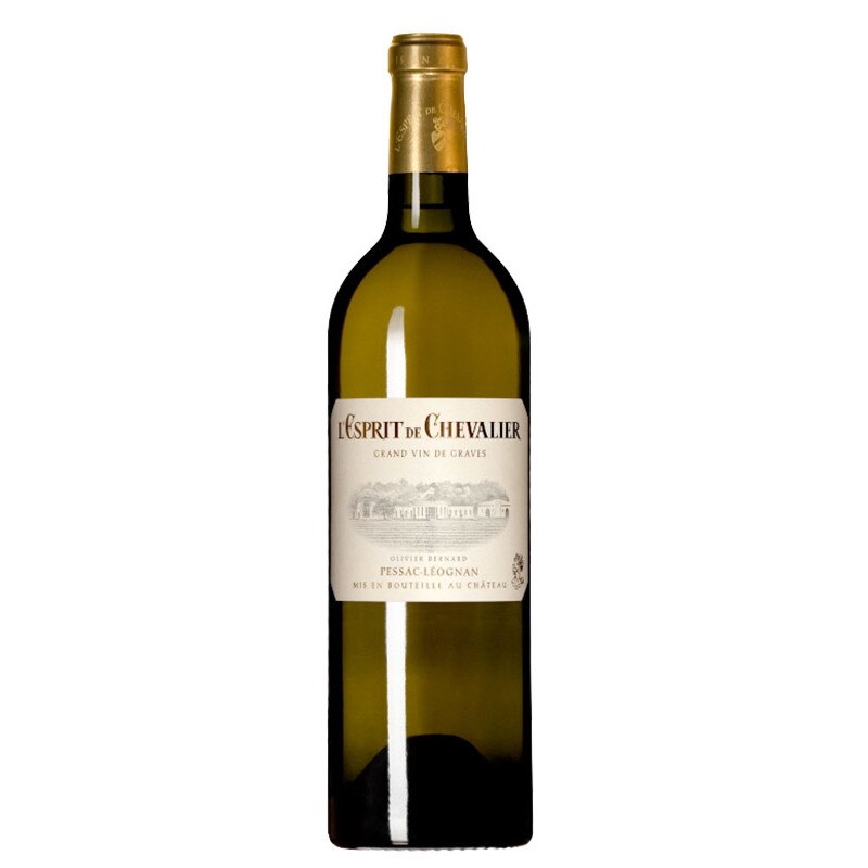 Vin L'Esprit de Chevalier Blanc, Pessac-Leognan, sec, 13.5 % alcool, 0.75 l