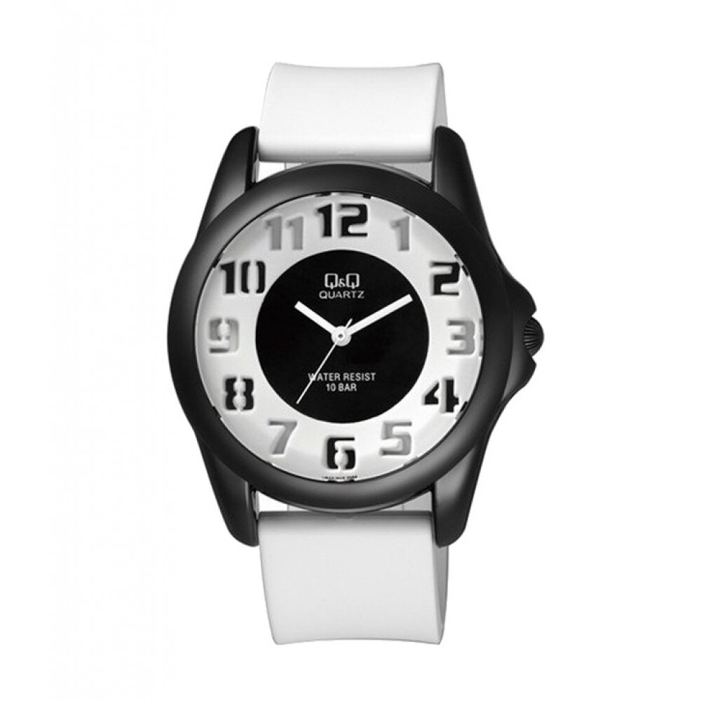 Ceas barbatesc Q&Q VR42J010Y Standart Analog Alb