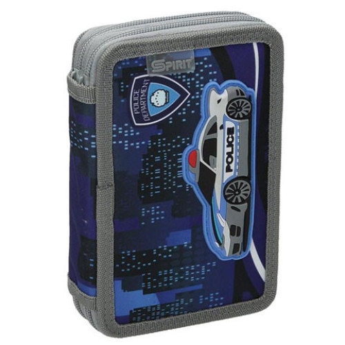 Penar 3D echipat cu doua niveluri Police, Spirit, 19,5 x 13 x 5 cm