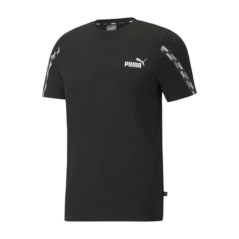 Tricou Puma Power Tape 589391-01, Barbati, Negru, L