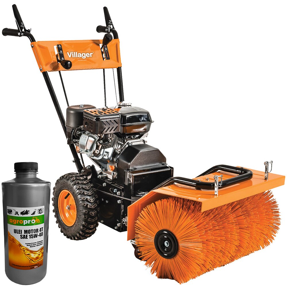 Aparat de curatare multifunctional Villager VSS 60, motor 5.5 CP, 7 viteze, latime lucru 60 cm, 1l ulei AgroPro