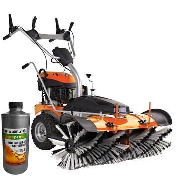 Aparat de curatare multifunctional Villager VSS 100, motor 4.8 CP, 7 viteze, latime lucru 100 cm, 1l ulei AgroPro Aparat de curatare multifunctional Villager VSS 100, motor 4.8 CP, 7 viteze, latime lucru 100 cm, 1l ulei AgroPro
