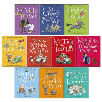 Happy Families Collection 10 Books Set - Puffin Happy Families Collection 10 Books Set - Puffin