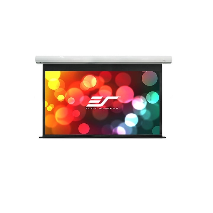 Електрически прожекционен екран, стена/таван, 265,7 x 149,6 см, EliteScreens Saker SK120XHW-E20, Формат 16: 9, Тригер 12v