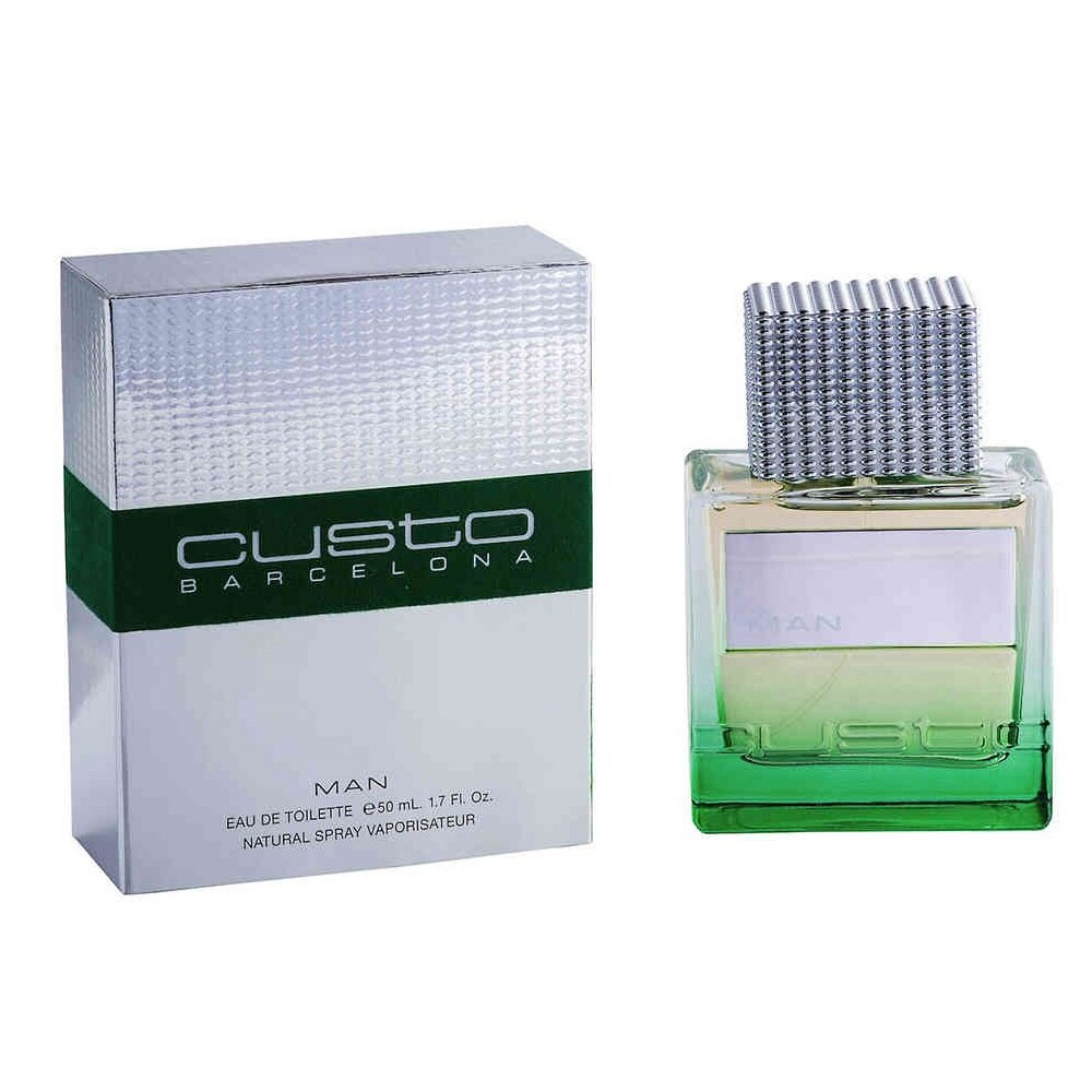 Apa de toaleta pentru barbati, Custo, Barcelona, 50 ml