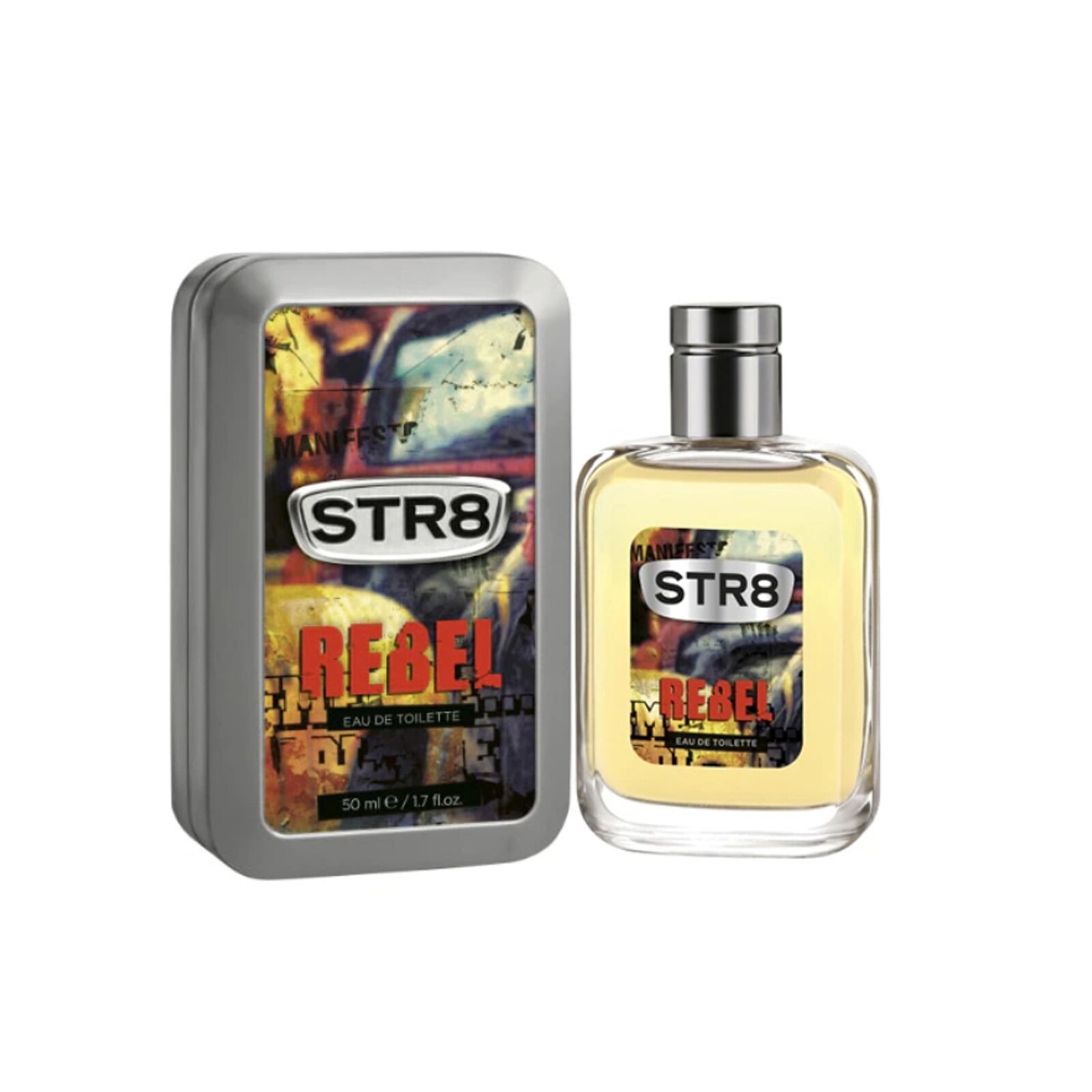 Apa de toaleta STR8 Rebel, Barbati, 50ml