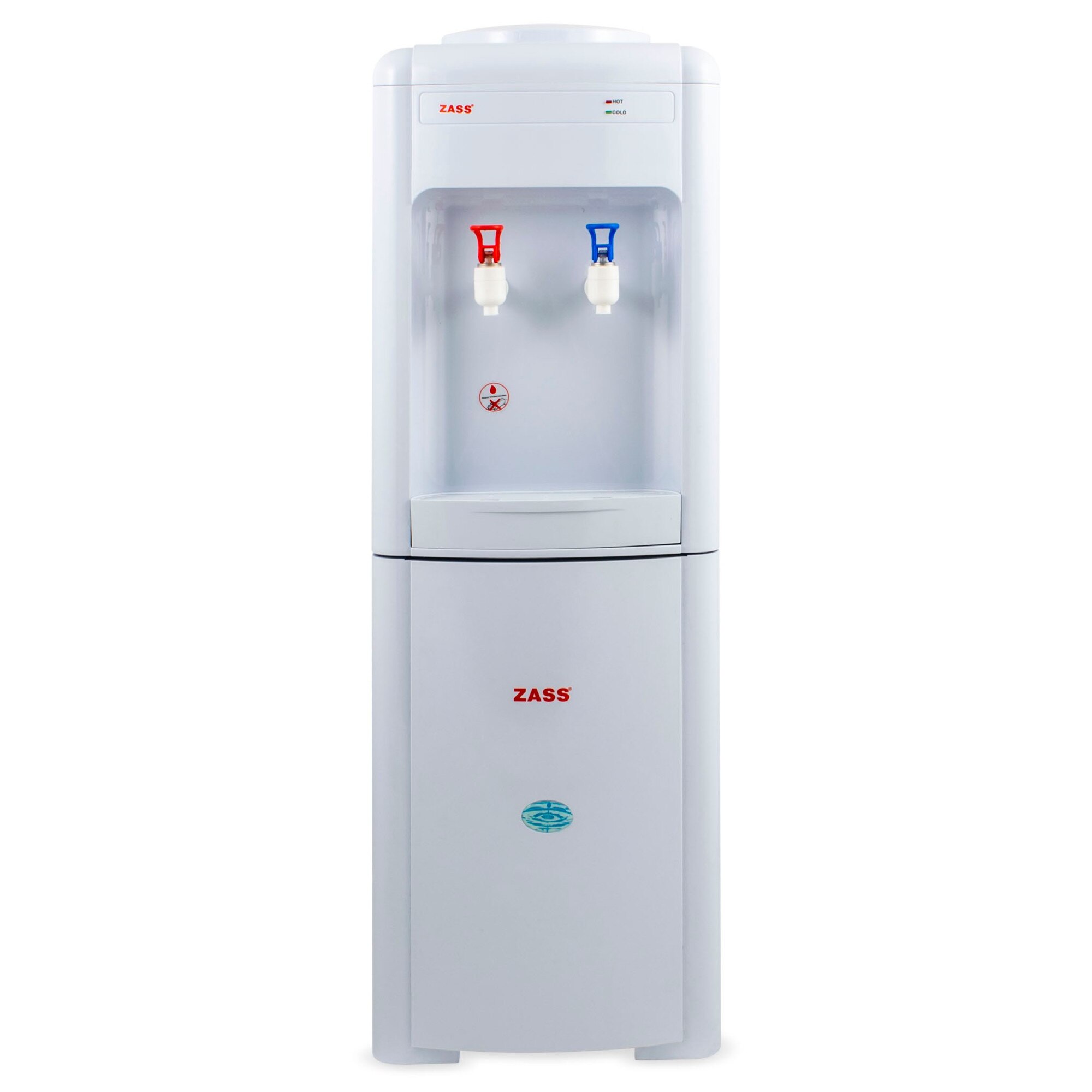 Dozator de apa, Putere Incalzire 550 W, Putere Racire 50 W, Rezervor Apa Inox, Termostat Automat, Usor de Instalat, Alb
