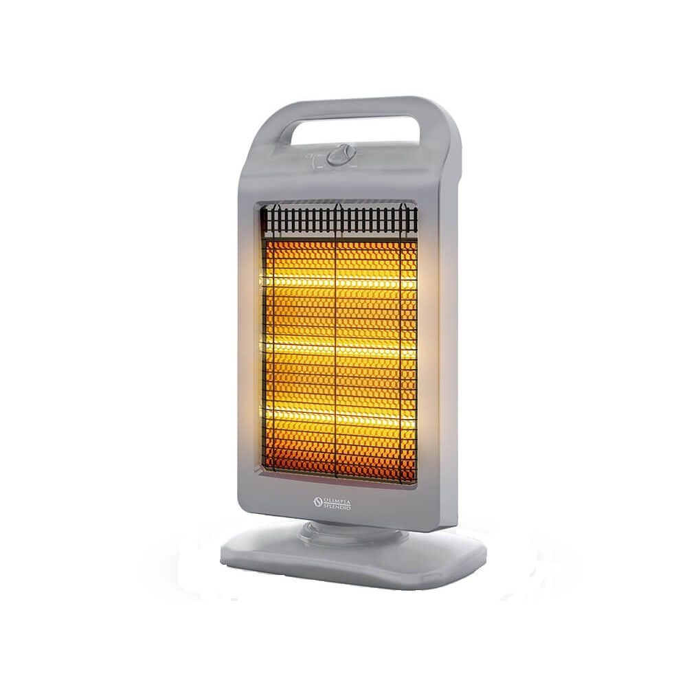 Aeroterma Olimpia Splendid Solaria Evo S, 18mp,1200W, Termostat, Argintiu
