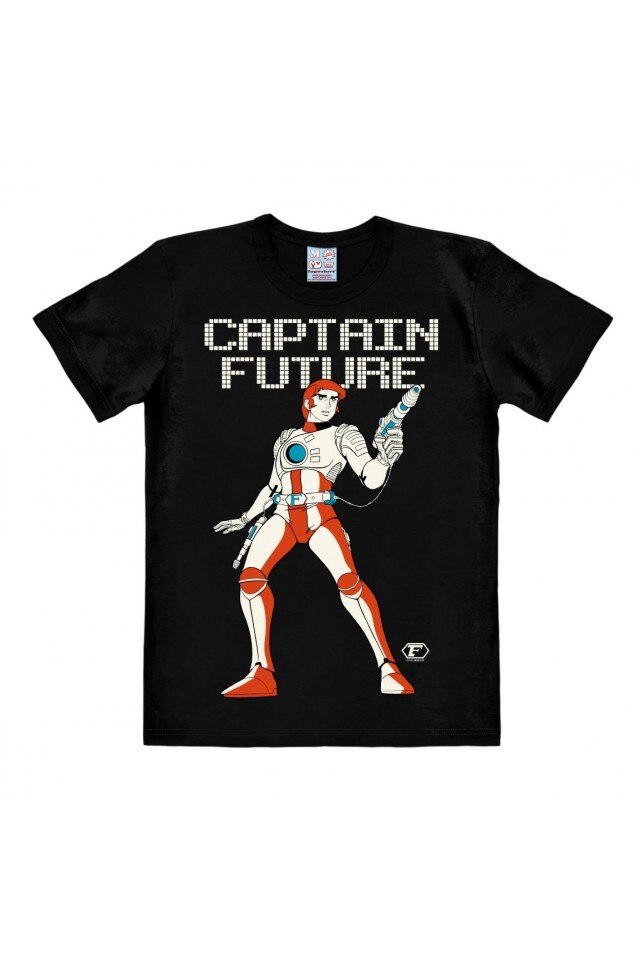 Tricou Captain Future Captain , M, Negru